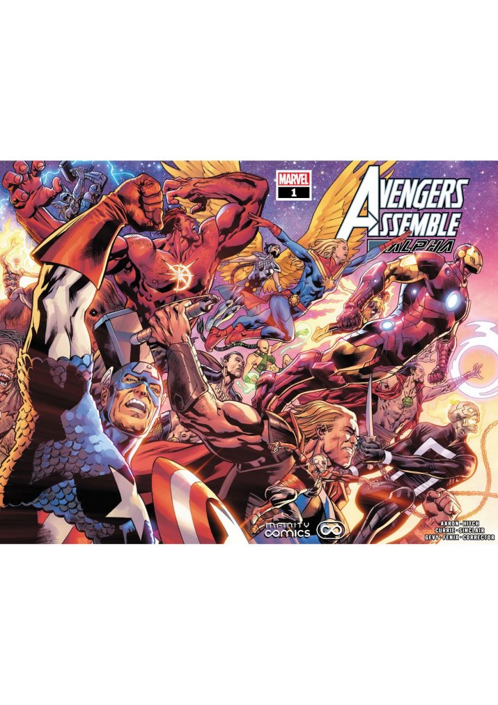 Carátula AVENGERS ASSEMBLE ALPHA 01