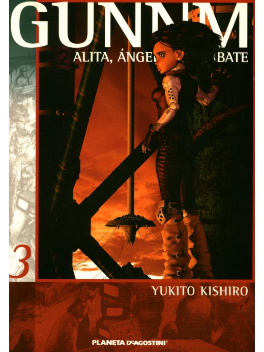 Carátula Tomo 03 - Battle Angel Alita