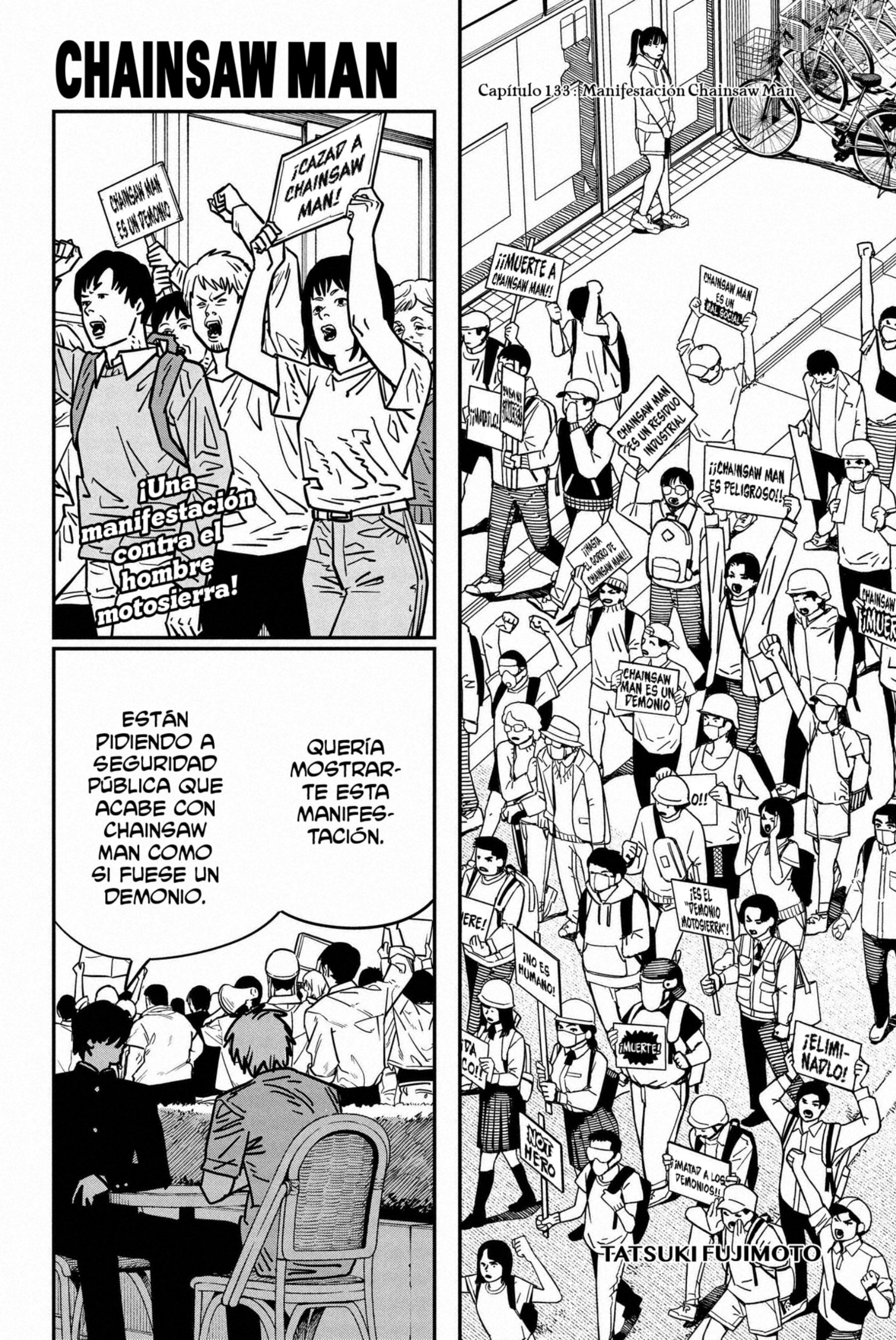 Carátula #Manga #Chainsaw_Man