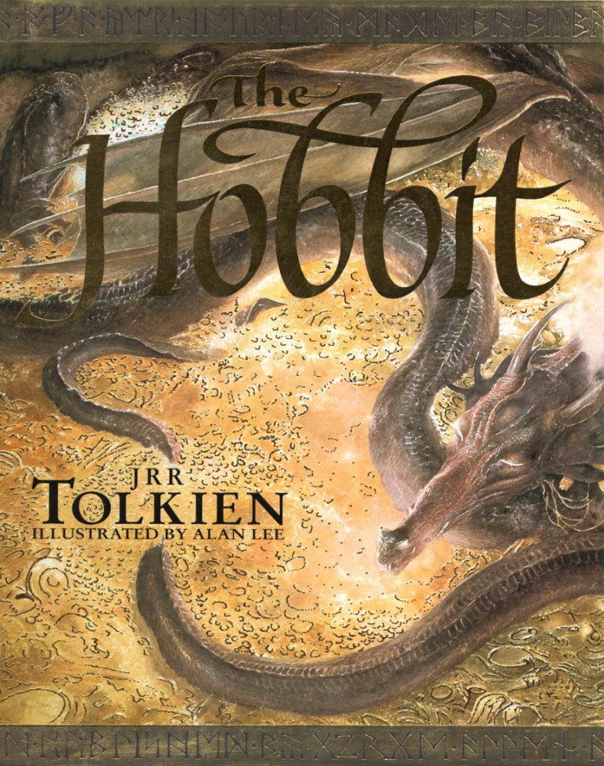 Carátula The Hobbit Illustrated by Alan Lee.pdf