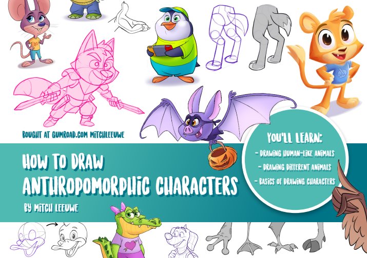 Carátula How to Draw Anthropomorphic Characters.pdf