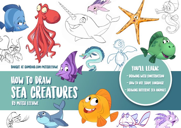 Carátula How to Draw Sea Creatures.pdf