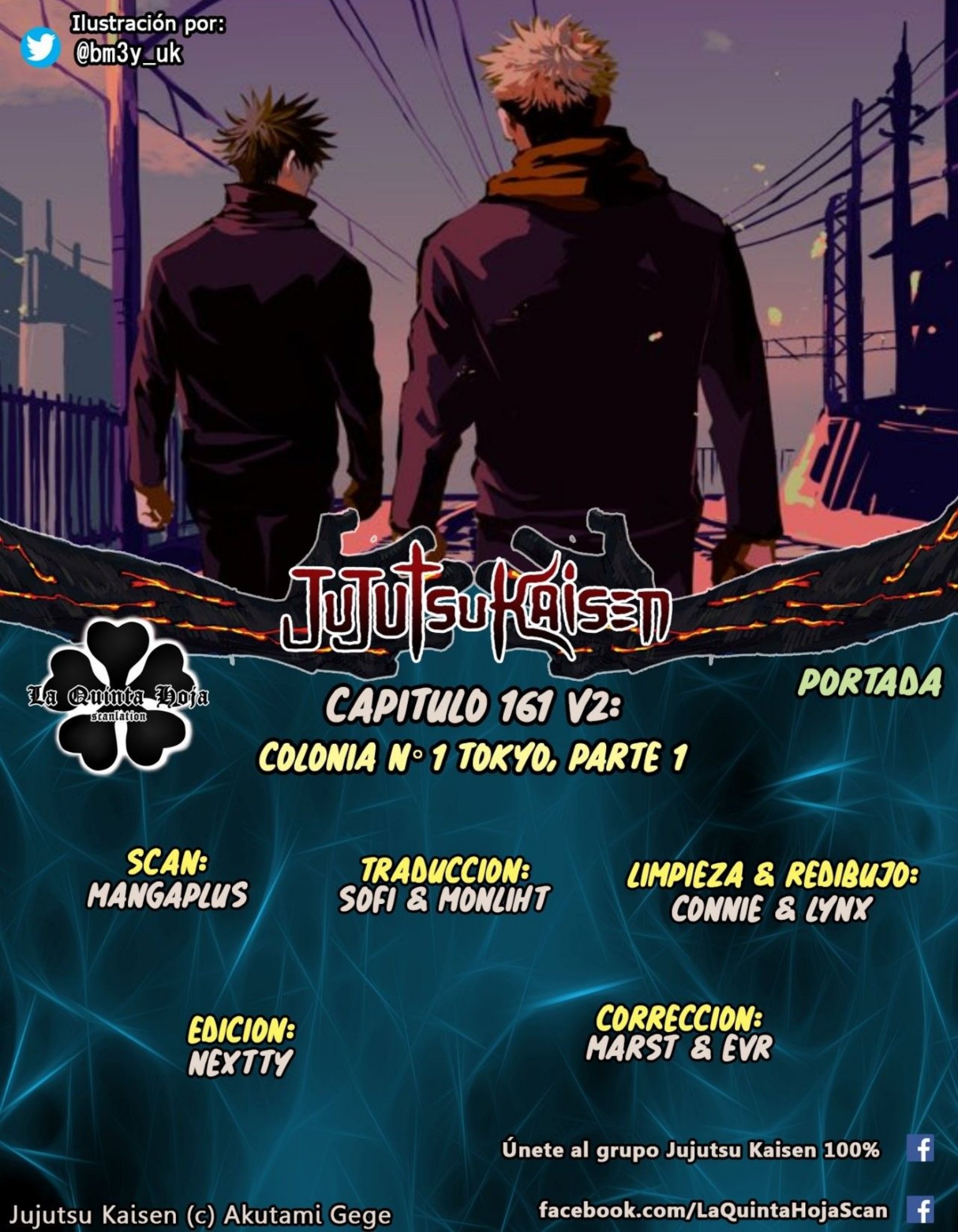 Carátula #Jujutsu_Kaisen