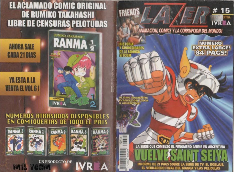 Carátula Lazer 15 Vuelve Saint Seiya.pdf