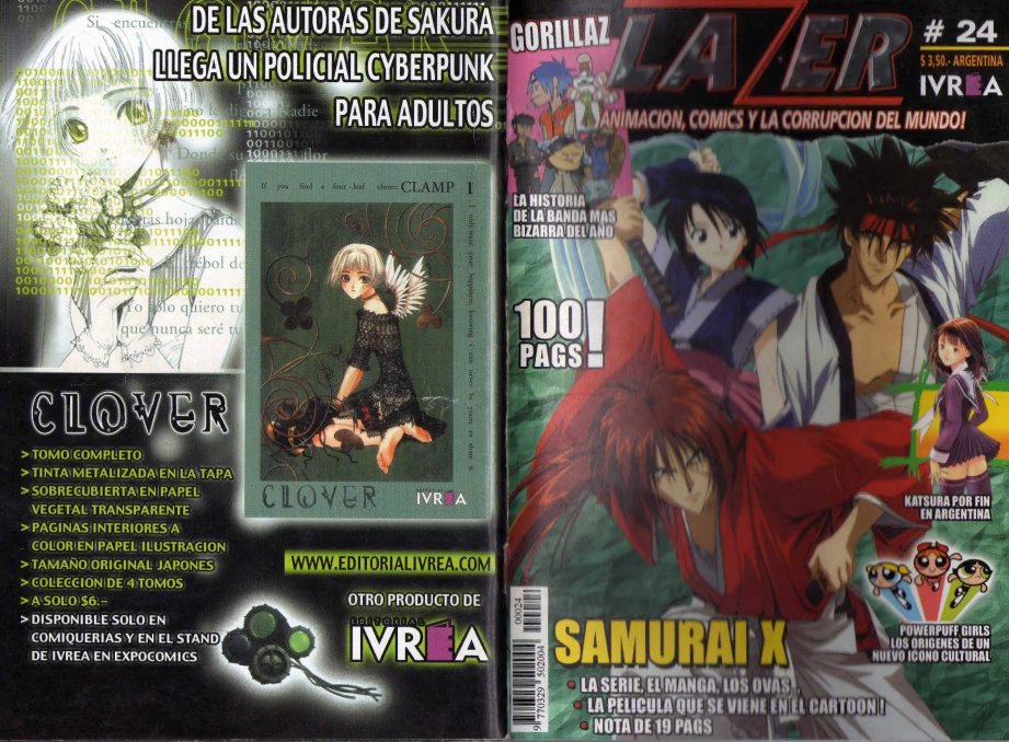 Carátula Lazer 24 Samurai X.pdf