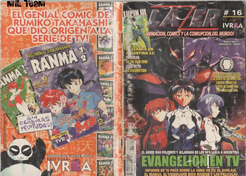 Carátula Lazer 16 Evangelion en TV.pdf