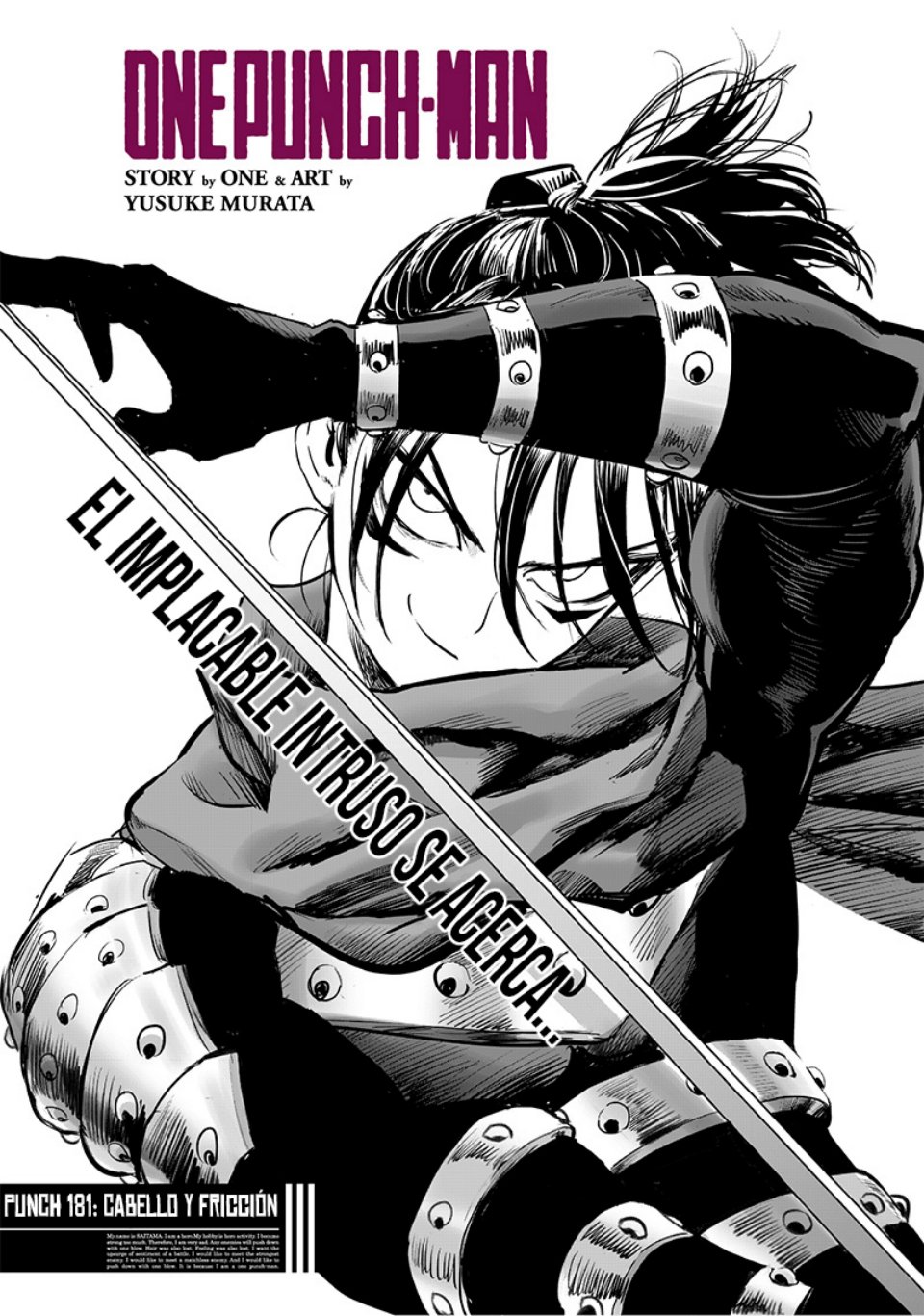 Carátula #Manga #One_Punch_man