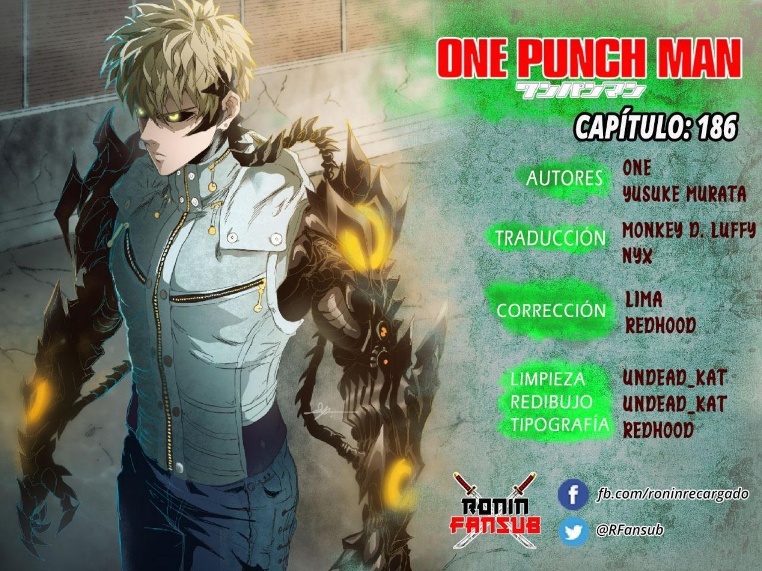 Carátula #Manga #One_Punch_man